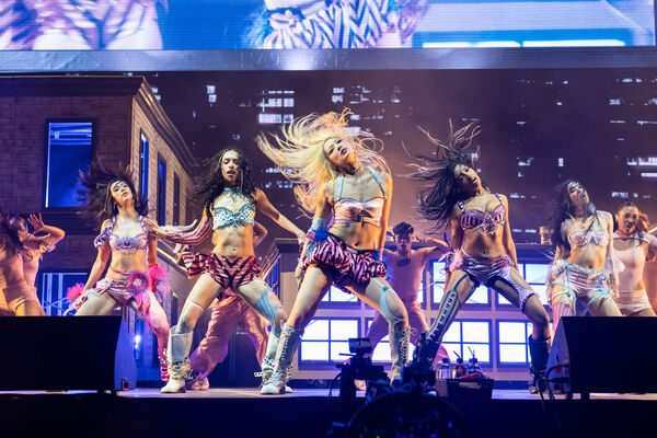 ▲KATSEYE登上科切拉音樂節（Coachella）。（圖／達志影像／美聯社）