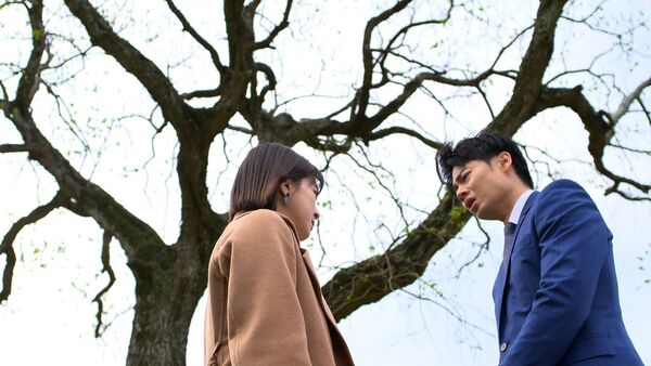 ▲蘇晏霈、羅子惟在《豆腐媽媽》中虐戀。（圖／民視提供）