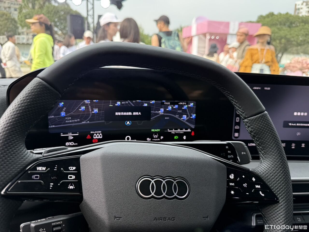 ▲大改款Audi Q3首度公開現身，台灣持續接單、即將上市。（圖／記者徐煜展攝）