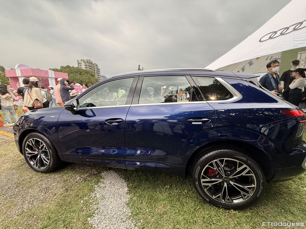 ▲大改款Audi Q3首度公開現身，台灣持續接單、即將上市。（圖／記者徐煜展攝）