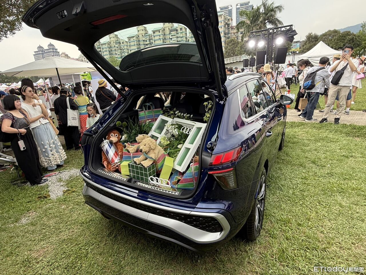 ▲大改款Audi Q3首度公開現身，台灣持續接單、即將上市。（圖／記者徐煜展攝）