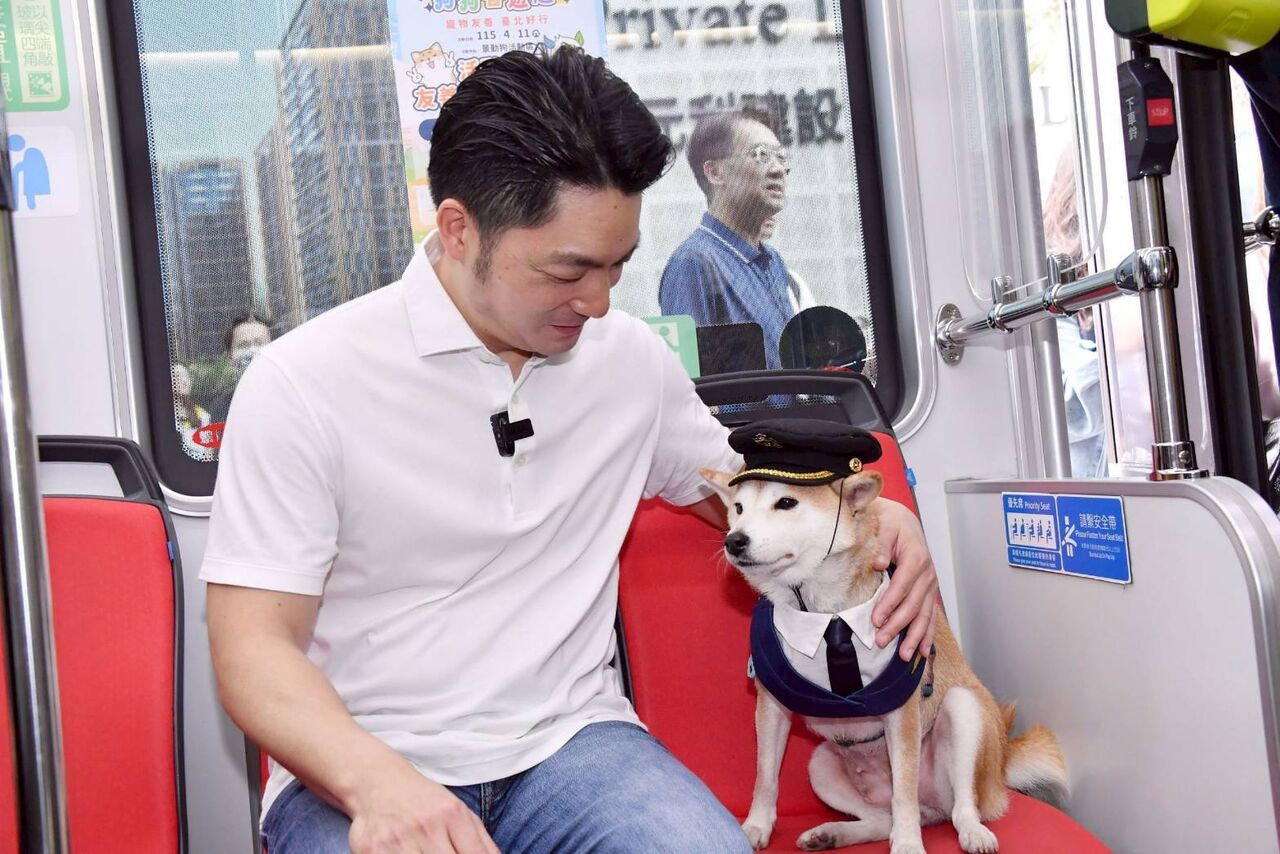 寵物日毛孩列車僅開放狗狗 蔣萬安允未來會評估