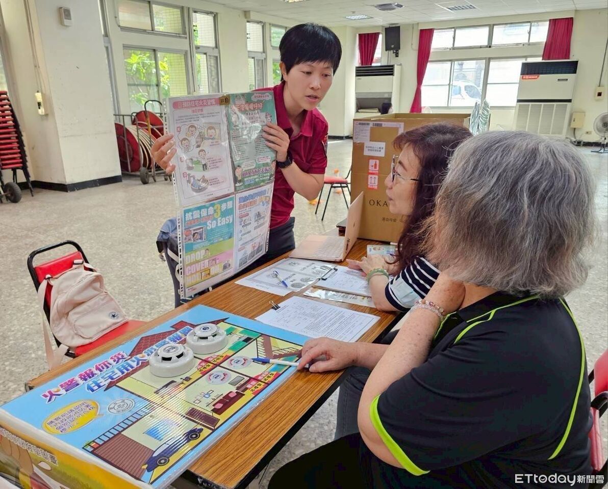 小手不玩火!南消後甲分隊親子嘉年華 寓教於樂宣導防火安全