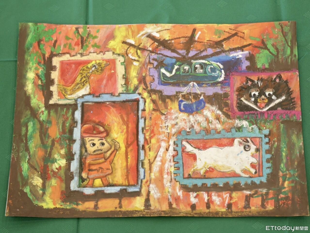 FAI青少年航空藝術繪畫比賽40年台灣首辦初選 10作品參加決選