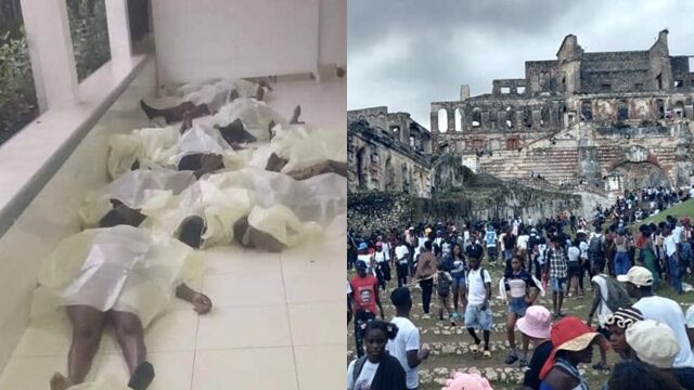 人潮擠爆釀悲劇!海地城堡慶典淪踩踏災難 30人喪命驚悚影片曝