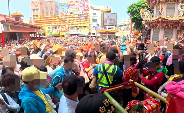 ▲一年一度的苗栗拱天宮白沙屯媽祖進香活動。（示意圖／翻攝自臉書／白沙屯拱天宮）