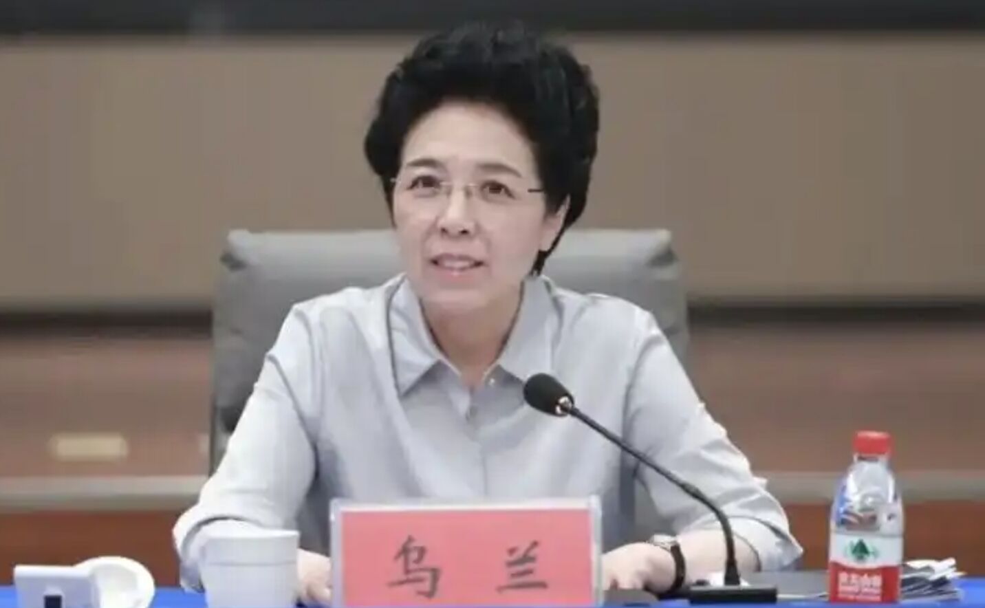▲湖南省人大常委會前副主任烏蘭。（圖／翻攝新京報）