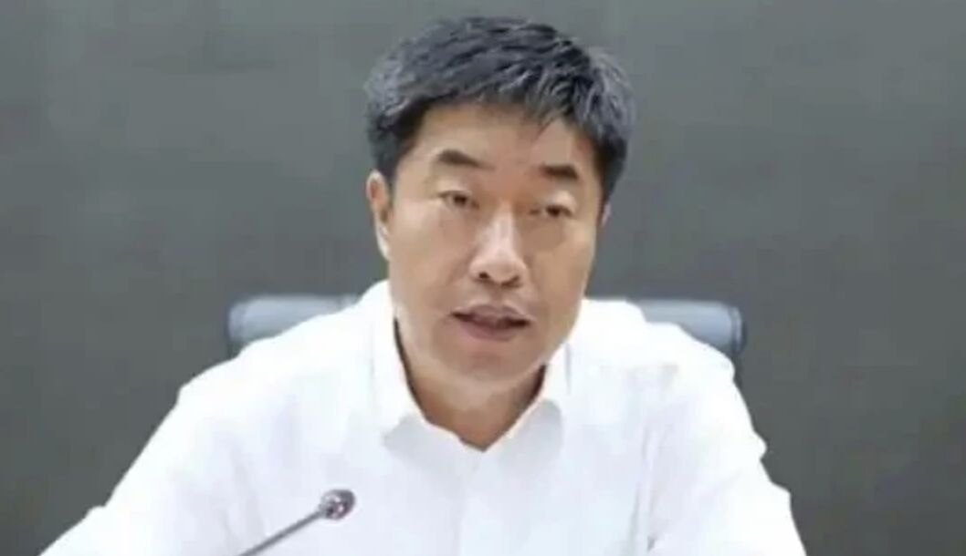 ▲大陸國家煙草專賣局前副局長韓占武。（圖／翻攝央視新聞）