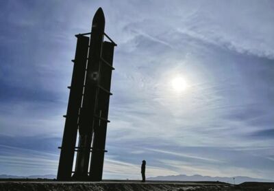 陸30歲科技網紅研製12公尺液體動力火箭　飛行高度3.7公里