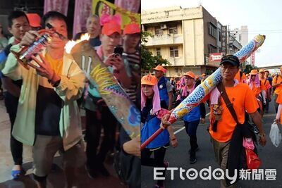 白沙媽超猛香燈腳來了！自製7米2「巨香」　40公斤扛著走8天7夜