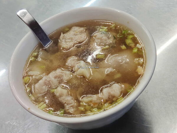 ▲▼宜蘭復興路美食「味薌炸醬麵」，大推餛飩魚丸貓耳綜合湯。（圖／部落客WISELY提供）