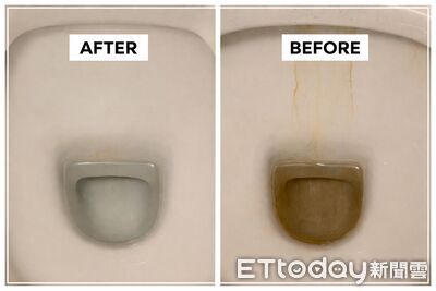 租屋「馬桶黃噁垢」刷不掉！達人撒1粉末還原　驚人對比照曝