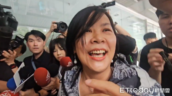 ▲▼民眾黨立委李貞秀到黨中央。（圖／記者呂佳賢攝）