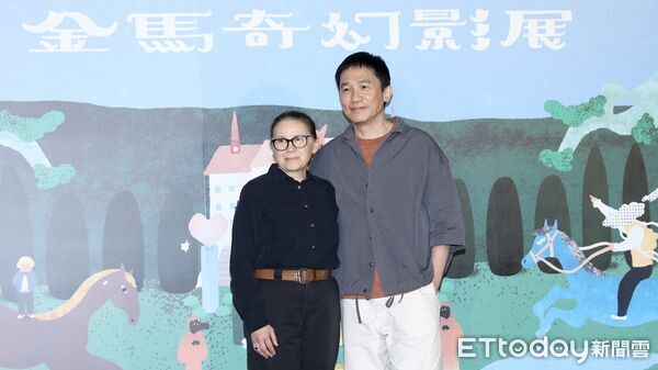 ▲▼ 梁朝偉「金馬電影大師課」,導演｜伊爾蒂蔻恩伊達 Ildikó ENYEDI,劉冠廷。（圖／攝影中心攝）