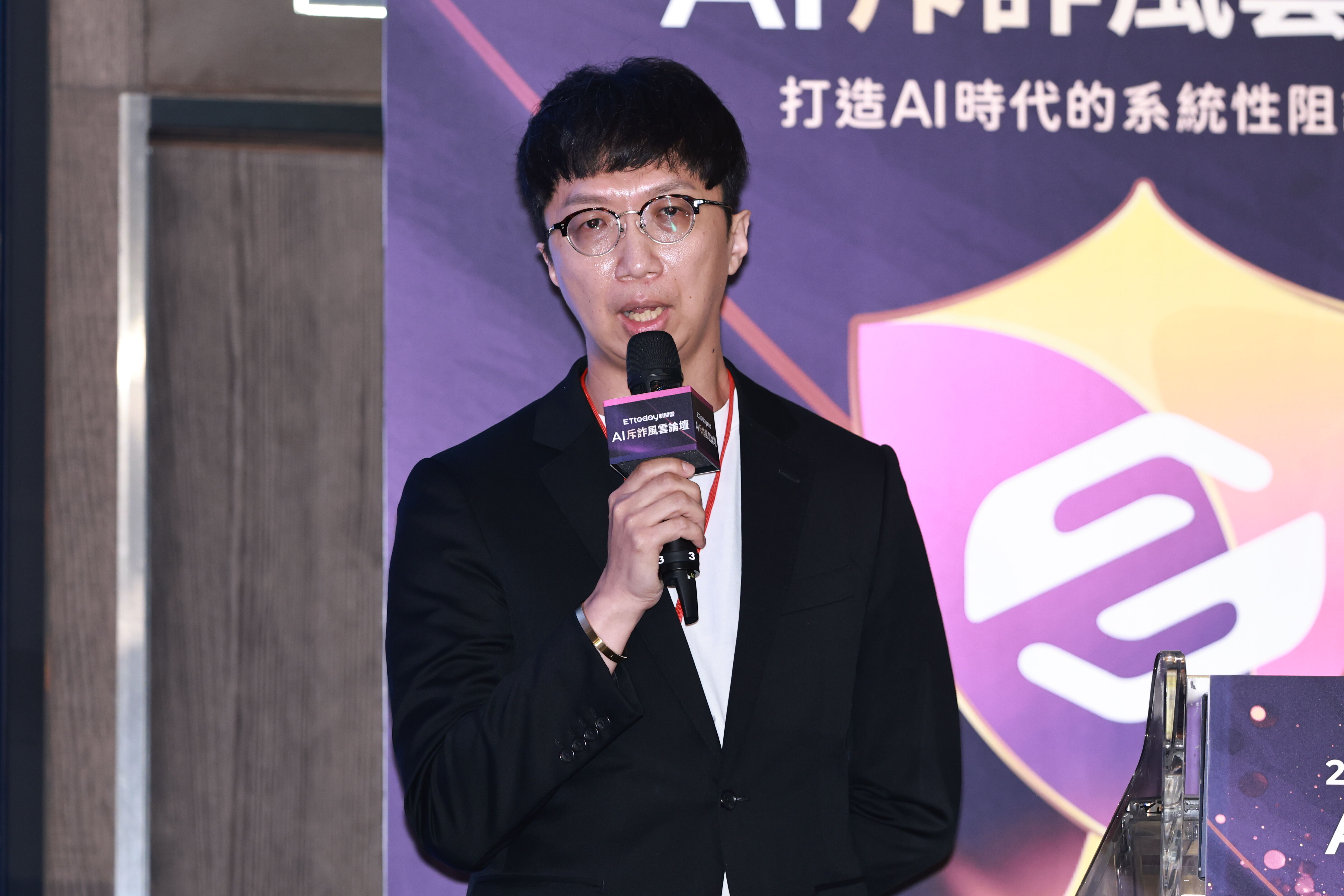 ▲▼ ETtoday斥詐論壇- 蝦皮購物法遵許敦凱。（圖／記者黃克翔攝）