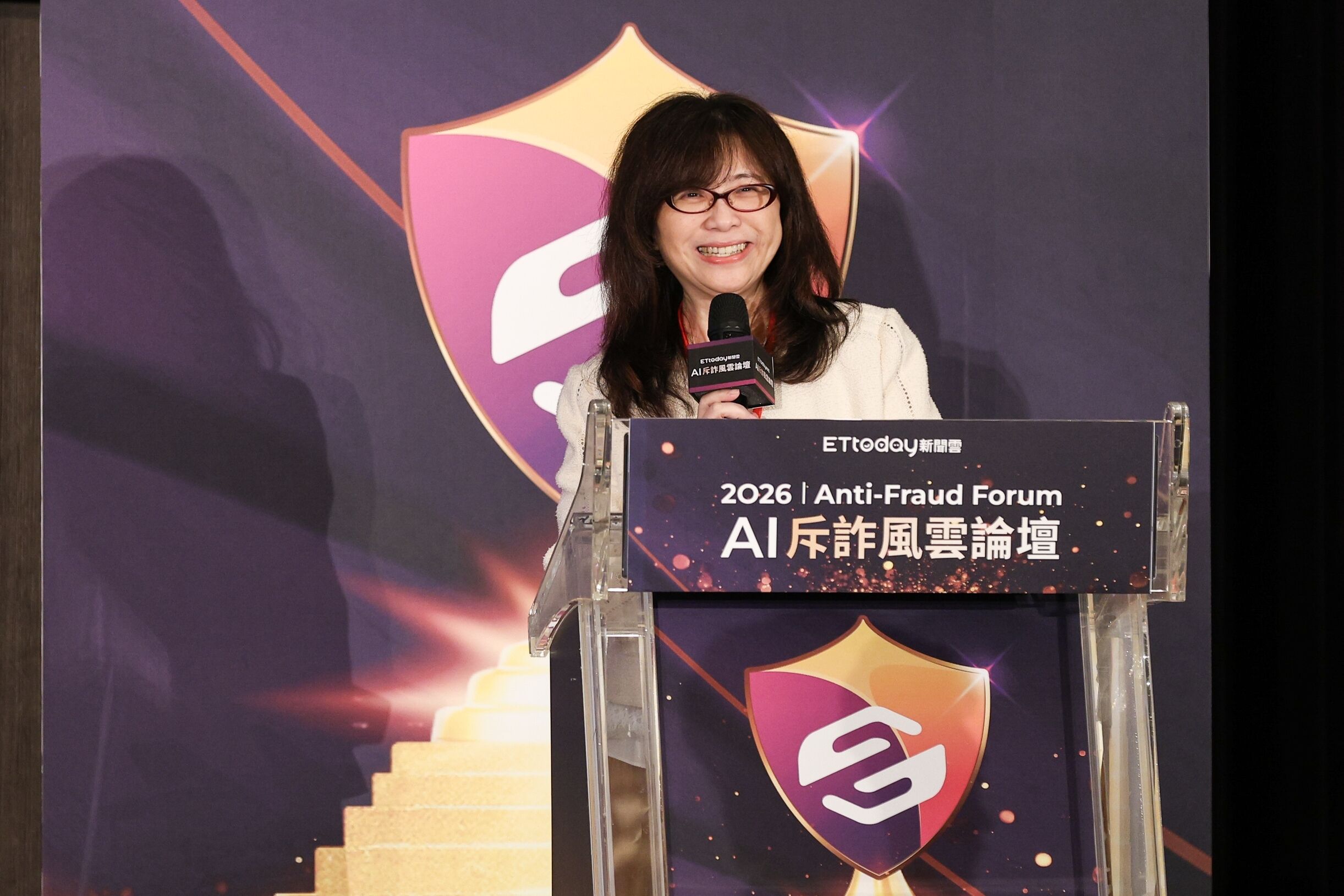 ▲ETtoday總編輯林妏純出席ETtoday斥詐論壇。（圖／記者林敬旻攝）