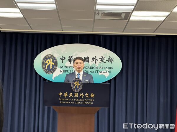 ▲▼外交部發言人兼公眾會執行長蕭光偉。（圖／記者詹詠淇攝）