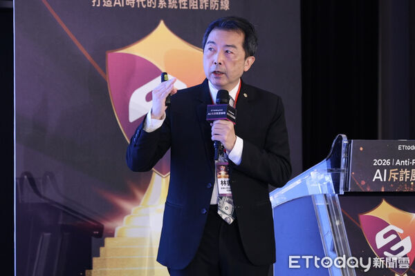 ▲銘傳大學犯罪防治學系助理教授林書立出席ETtoday斥詐論壇。（圖／記者林敬旻攝）