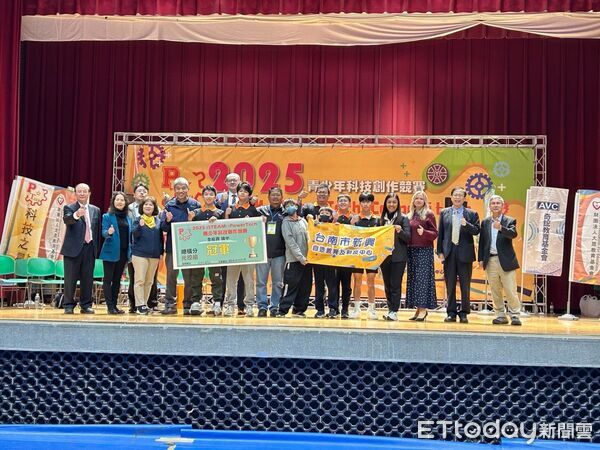 ▲台南學子在PowerTech全國科技創作競賽勇奪25項獎項，表現亮眼。（記者林東良翻攝，下同）