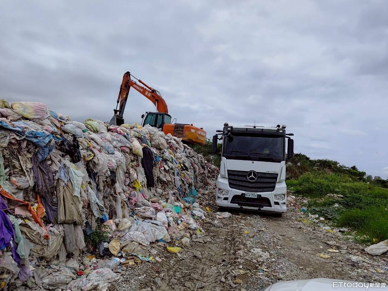 焚化爐歲修花蓮垃圾場暫置爆量 環保局:已恢復轉運加強去化