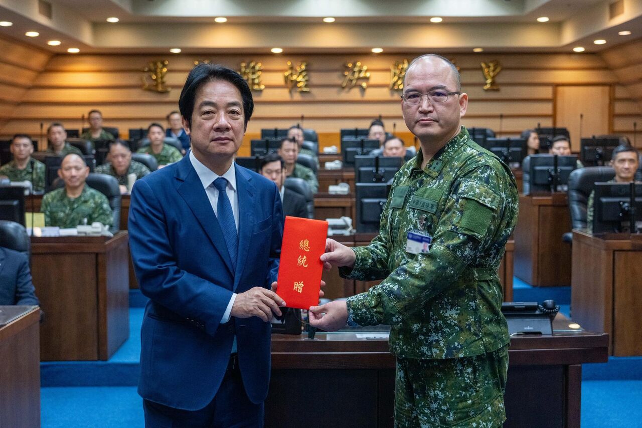 漢光42兵推!賴清德視察聯合作戰指揮中心 「和平非靠一紙協議」