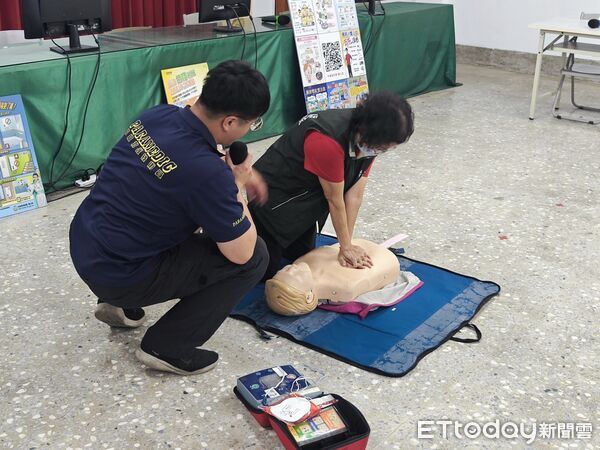 ▲▼  警民同心！中埔分局舉辦守望相助訓練 強化救護與防詐韌性  。（圖／中埔分局提供）