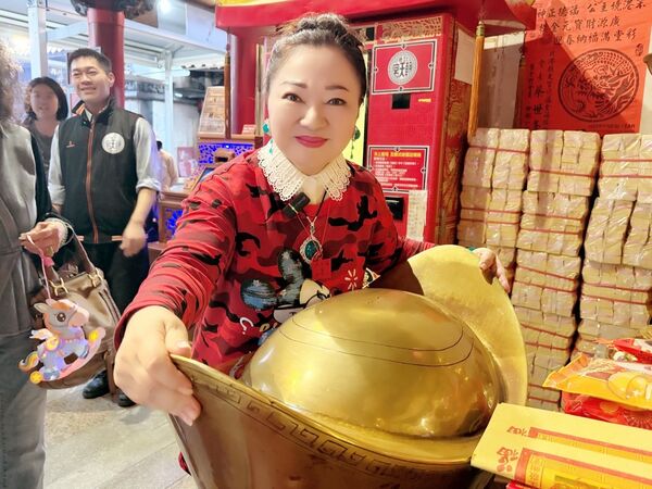 ▲白冰冰分享與媽祖的緣分。（圖／長興影視）