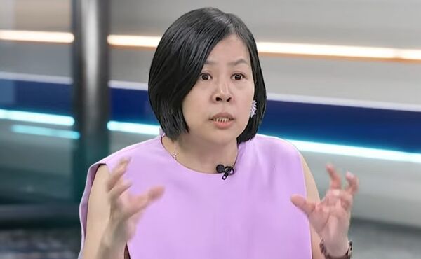 李貞秀情緒激動，大爆遭民眾黨開除黨籍內幕。（翻攝鏡新聞畫面）