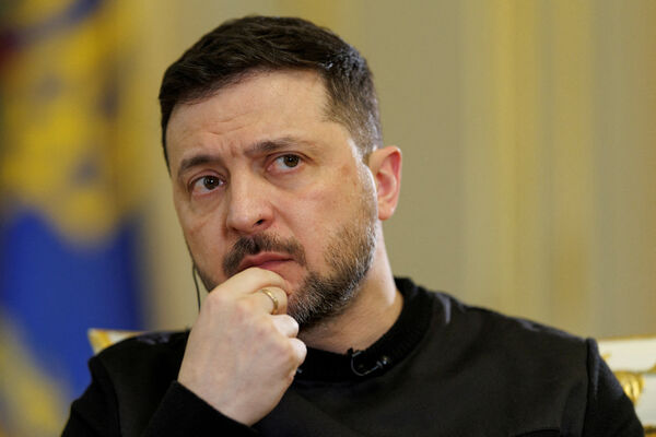 ▲▼烏克蘭總統澤倫斯基（Volodymyr Zelenskyy）。（圖／路透）