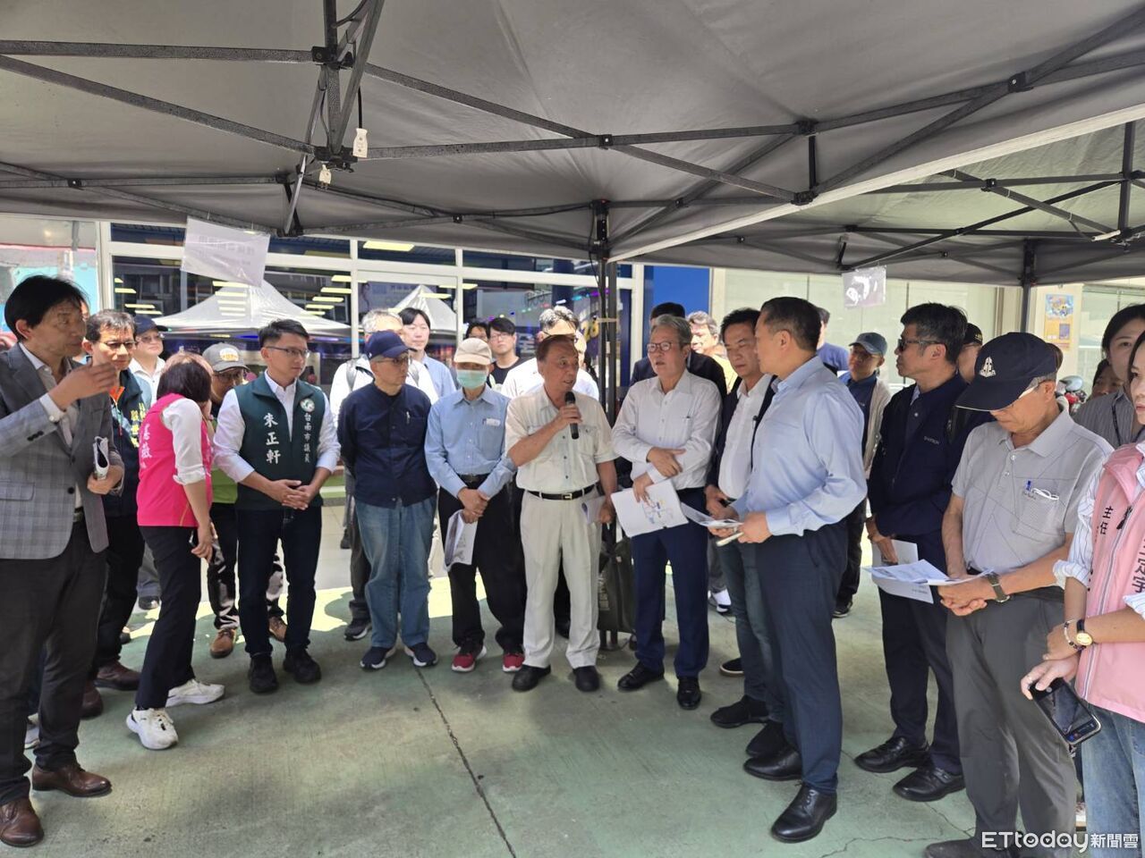 行政院工程會現勘台南捷運藍線一期 工程經費審議過關後即可招標