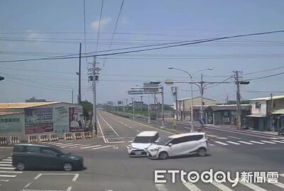 女駕駛闖紅燈！麥寮這路口3輛同款車撞一團　目擊者喊「荒唐」
