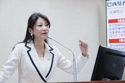巴西駐台代表喊一中　林楚茵籲經濟反制捍衛主權