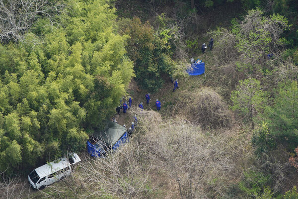 ▲▼日北京都府南丹市11歲男童安達結希失蹤案，4月14日京都府警方發現遺體並展開調查。（圖／達志影像／美聯社）