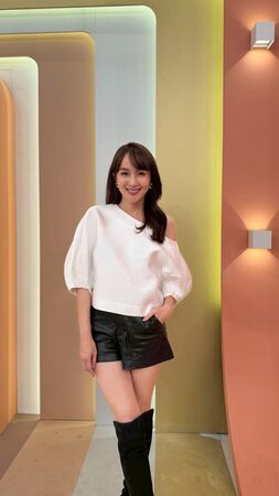 ▲曾治豪(左起)、蔡逸帆、陳怡婷、馬妞、嚴立婷、梁赫群與謝炳賢。（圖／民視）