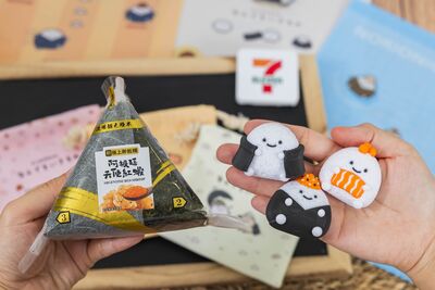 7-11聯名「朗萌綺盟」飯糰周邊　全家新推切片軟歐