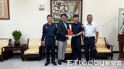 「鷹眼」攔查揪出黑槍消音器 　昇樺食品董座頒獎金挺鐵警