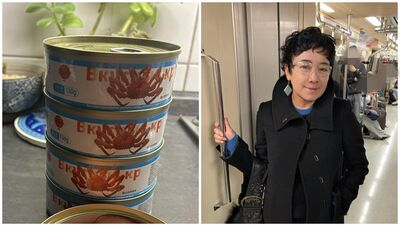 噴1298元買帝王蟹罐頭「到貨打開崩潰」！謝麗金PO本體照：又上當了