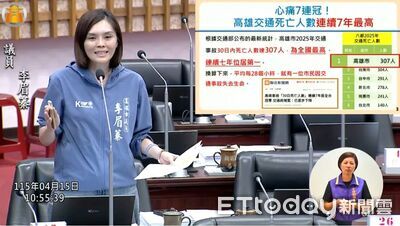 高雄交通死亡連7年冠全台！每28hrs走1人　藍議員要市府找出對策