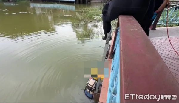 ▲65歲婦人於埔里鎮鯉魚潭落水溺斃。（圖／記者高堂堯翻攝）