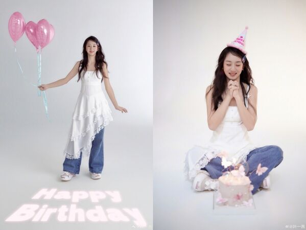 ▲▼《爸爸去哪兒》森碟18歲了！爸媽曬她美照。（圖／翻攝自微博／葉一茜）