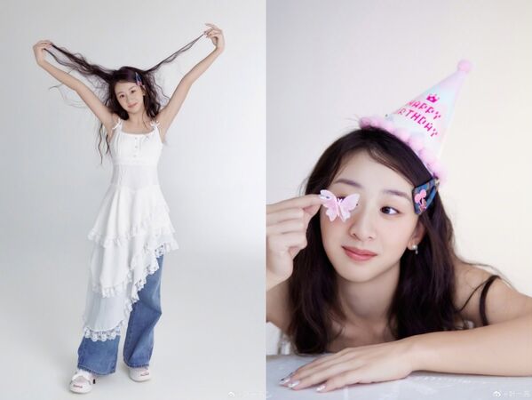 ▲▼《爸爸去哪兒》森碟18歲了！爸媽曬她美照。（圖／翻攝自微博／葉一茜）