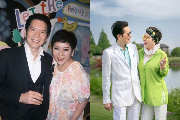 ▲▼向華強自爆「分房向太10多年」揭熟齡婚姻祕訣。（圖／翻攝自微博／向太Tiffany陳嵐）