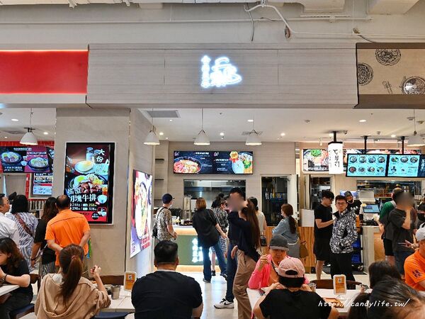 ▲▼台中漢神洲際購物廣場B1美食街。（圖／部落客陳小可的吃喝玩樂授權提供）