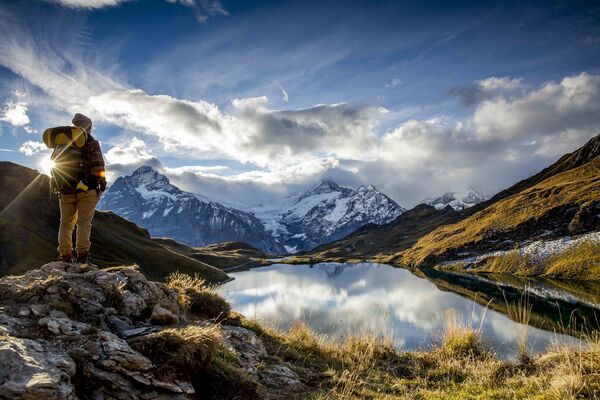 ▲▼格林德瓦 巴克哈普湖秋景Grindelwald_Bachalpsee Autumn。（圖／格林德瓦旅遊局提供）