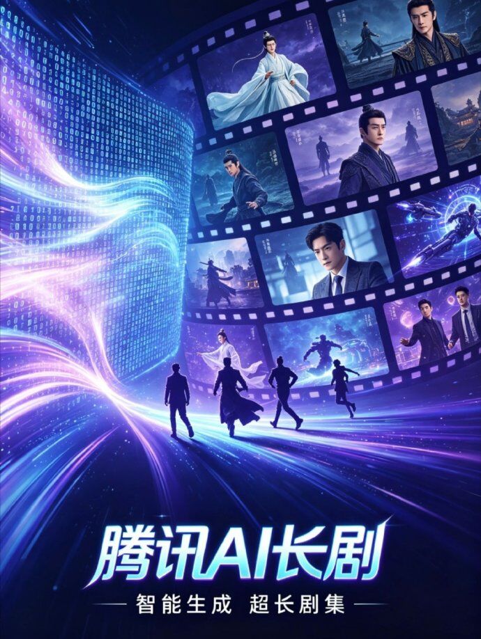 ▲▼明星演員要失業了！陸串流龍頭宣布「製作AI長劇」。（圖／翻攝自微博）