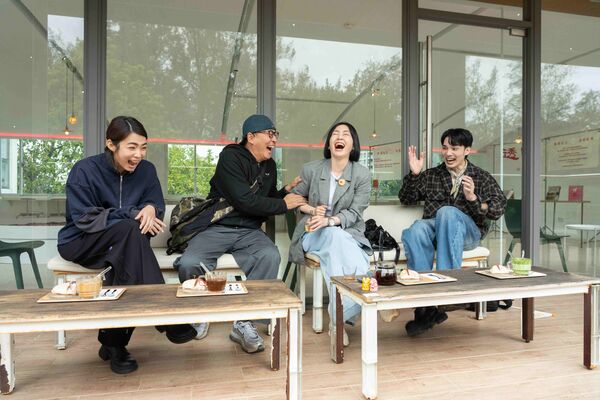 ▲▼《花甲少年趣旅行》全新「桃竹之旅」由花甲藝人詹姆士、蔡燦得，攜手少年藝人黃偉晉、林思宇，四人暢遊桃園、新竹。（圖／東森綜合台提供）