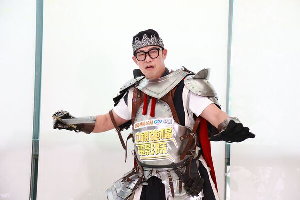 ▲▼ 馬力歐宣傳中視《強檔電影院》。（圖／中視提供）