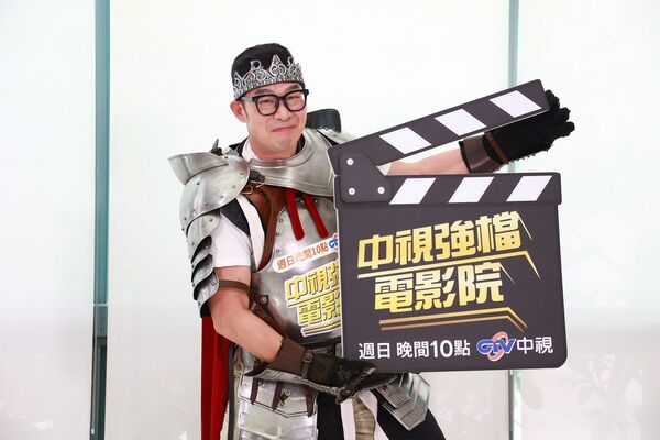 ▲▼ 馬力歐宣傳中視《強檔電影院》。（圖／中視提供）