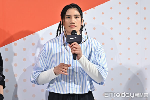 ▲拳擊選手陳念琴出席Nike台北品牌體驗店開幕活動。（圖／記者李毓康攝）