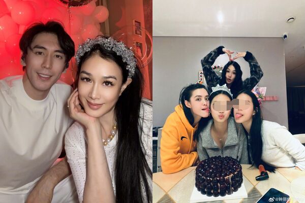 ▲▼鍾麗緹55歲拚生四胎？張倫碩：不行就領養。（圖／翻攝自微博／鍾麗緹Christy）